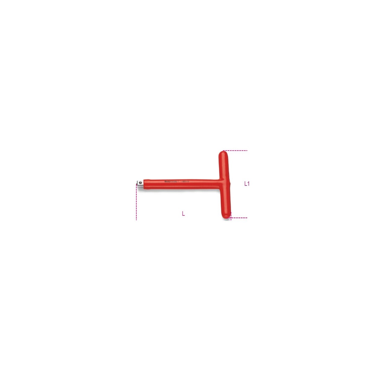 Beta Insulated 1/2 Inch Square Drive T-Handle – 920MQ/T