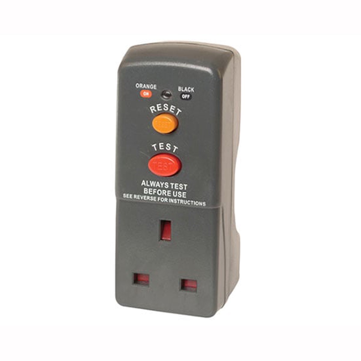 Masterplug Safety RCD Adaptor – 240v Circuit Breaker