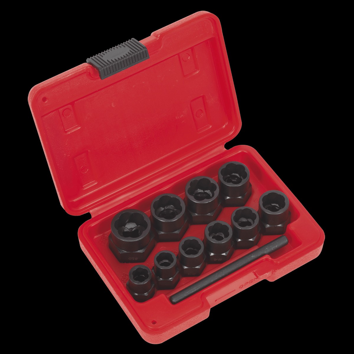 Sealey AK8184 Bolt Extractor Set 11pc 38Sq Drive or Spanner