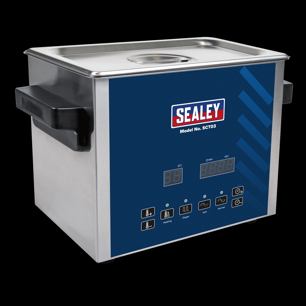 Sealey SCT03 Ultrasonic Parts Cleaning Tank 3L