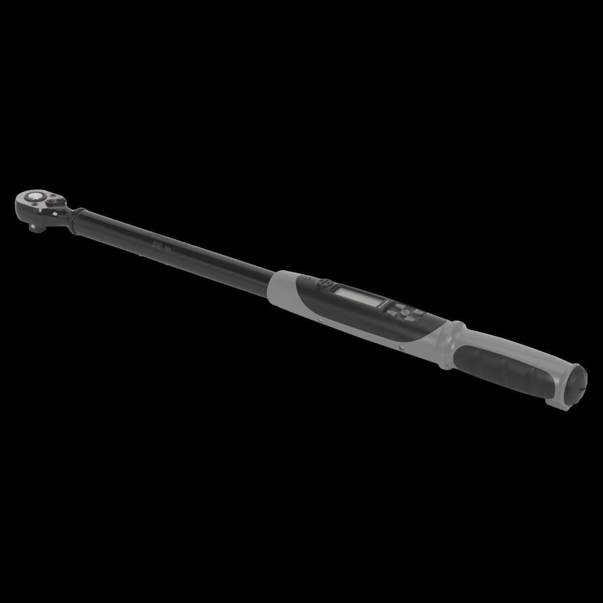 Sealey STW306B Angle Torque Wrench Digital 1/2″Sq Drive 20-200Nm(14.7-147.5lb.ft) Black Series