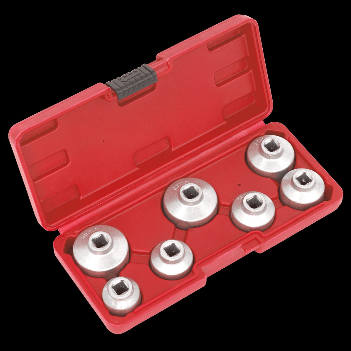 Sealey VS7008 Oil Filter Cap Wrench Set 7pc