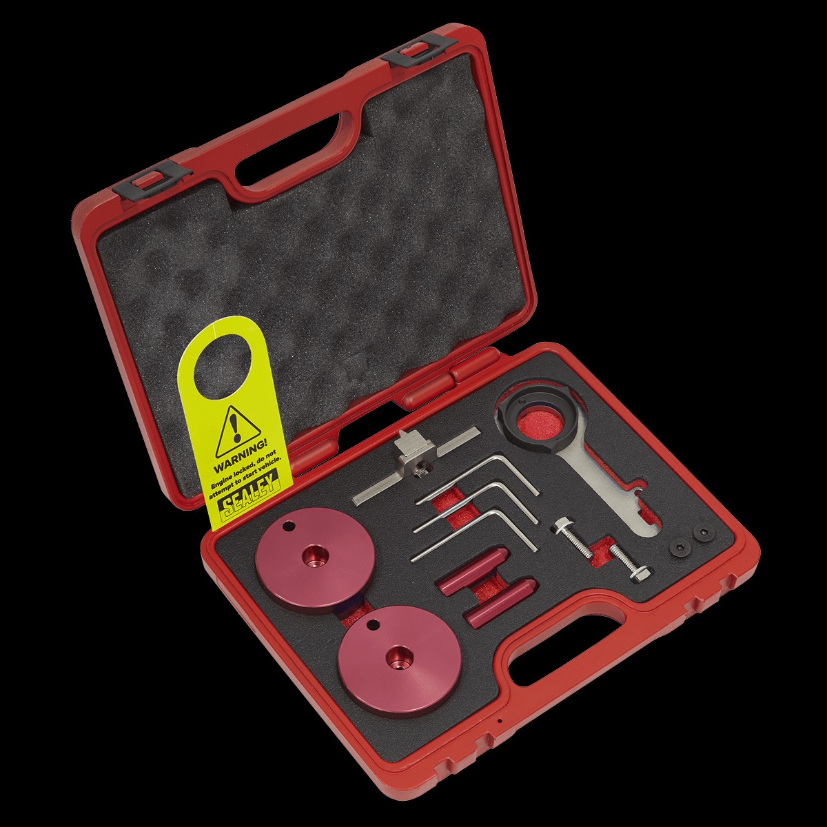 Sealey VSE5640 Diesel Engine Timing Tool Kit - for Ford 20TDCi EcoBlue - Belt Drive