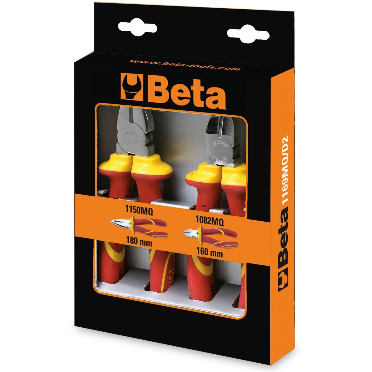 Beta Insulated Combination Pliers Assortment - 1169MQD2