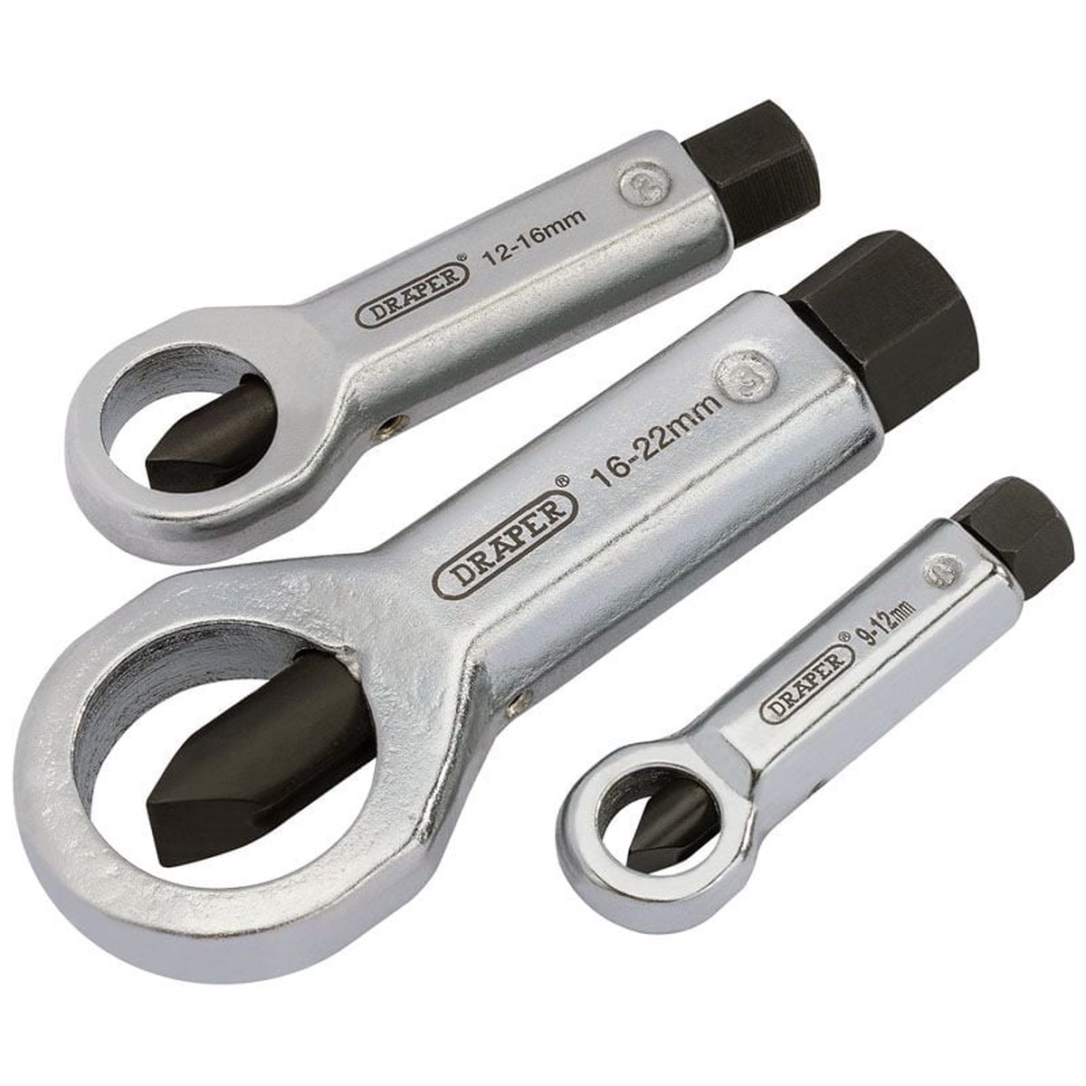 Draper NC922 Nut Splitter Set 9 – 22mm (3 Piece) – (55108)