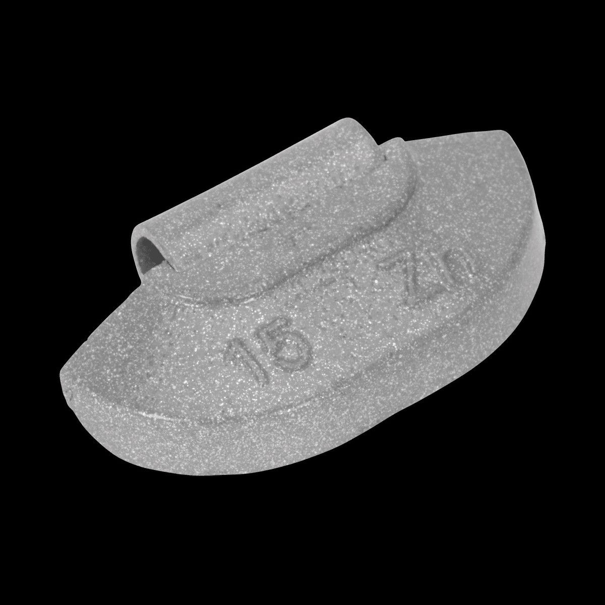Sealey WWSH15 Wheel Weight 15g Hammer-On Zinc for Steel Wheels Pack of 100