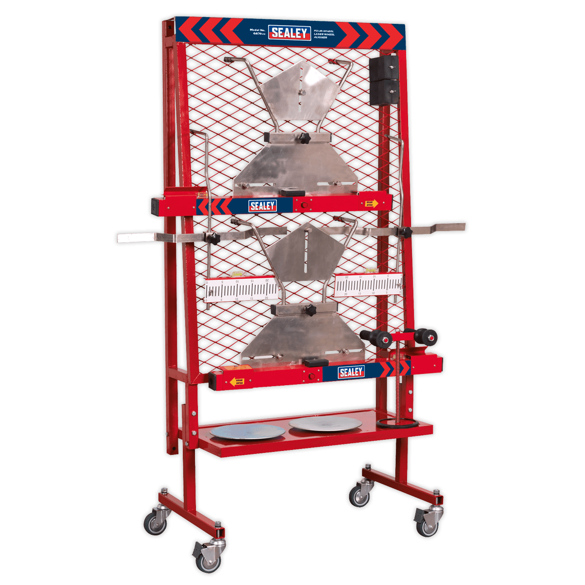 Sealey GA70 Four-Wheel Laser Wheel Aligner – Steering Hub Suspension