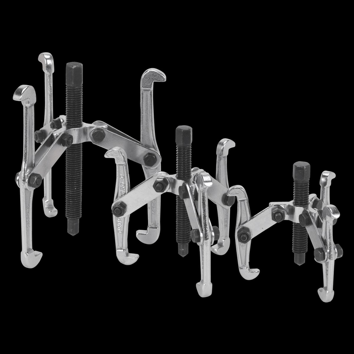Sealey VS77 Triple Leg Gear Reversible Puller Set 3pc