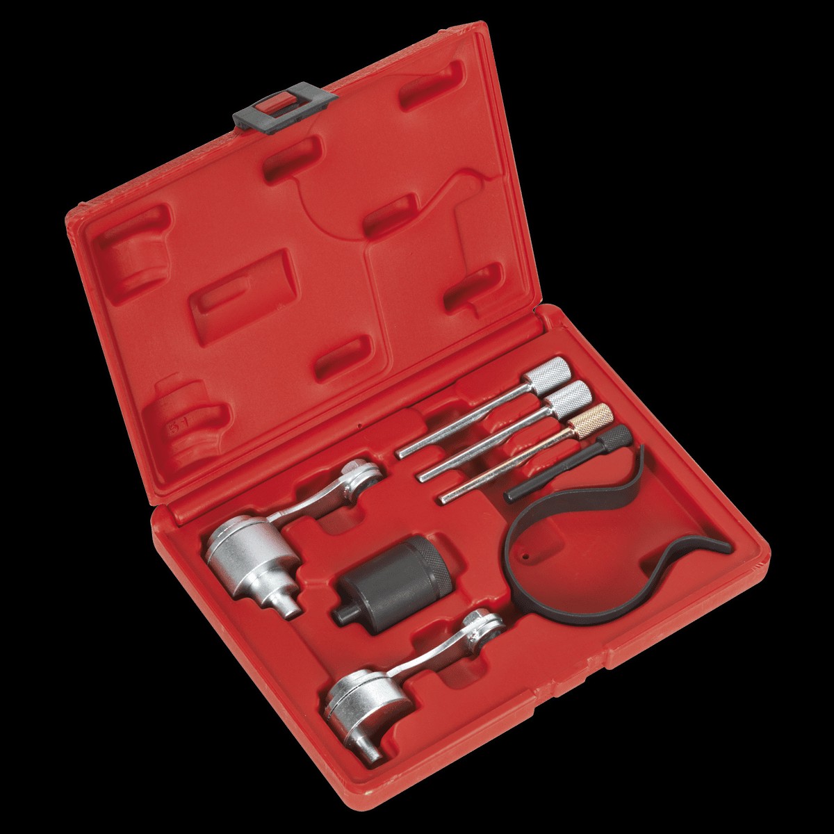 Sealey VSE5000A Diesel Engine Timing Tool Kit – for Land Rover Jaguar Citroen Peugeot 27D 30D – Belt Drive