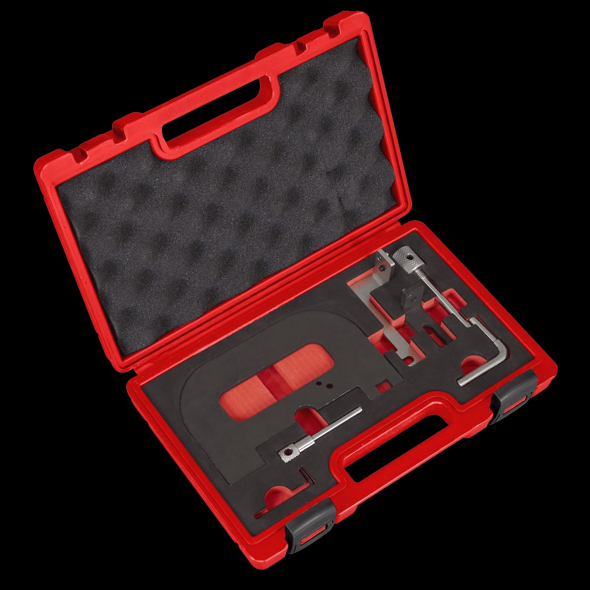 Sealey VSE5071A Petrol Engine Timing Tool Kit – for Renault 14161820 K4JK4MF4PF4R(t) – Belt Drive