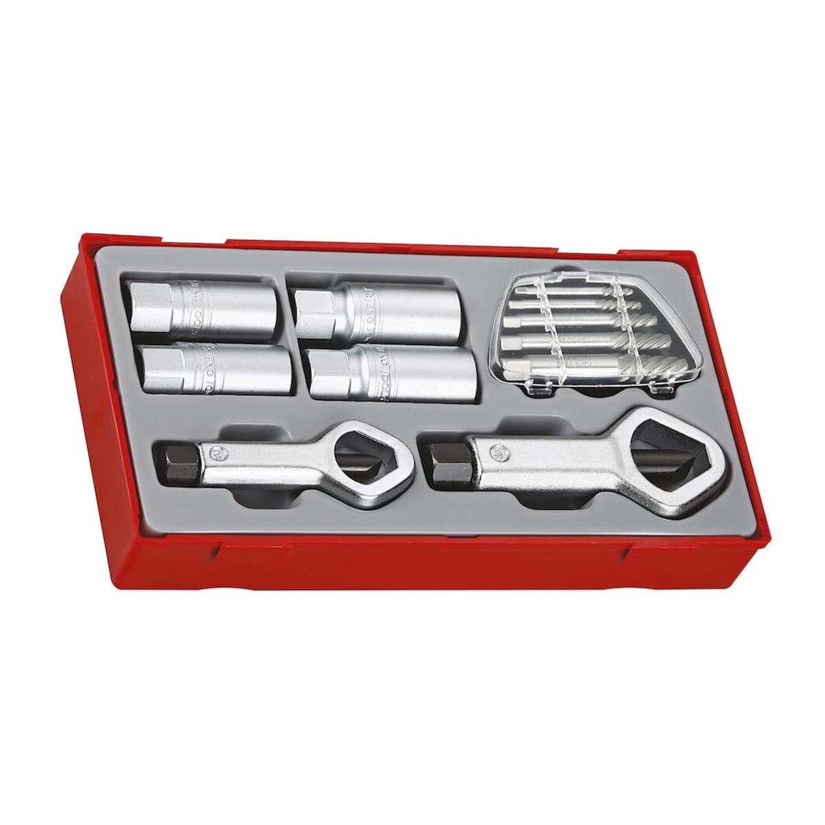 Teng Tools TTSN11 Stud and Nut Remover Set (11 Pieces)