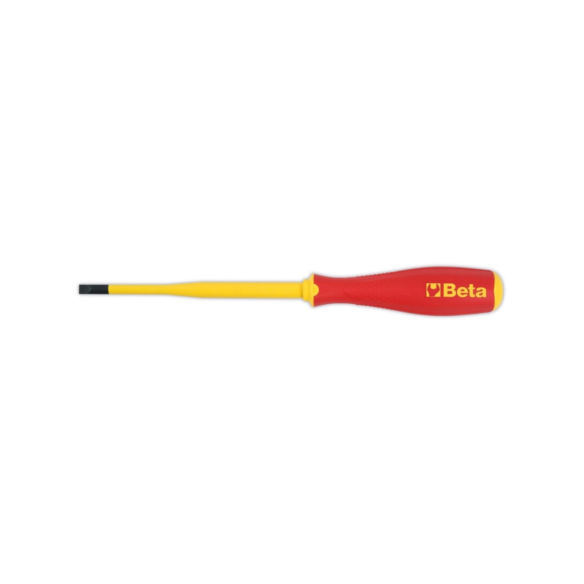 Beta Insulated Screwdriver For Headless Slotted Screws 1 X 5.5 X 125 Mm – 1234MQF/LP – 1234MQF/LP 1X5,5