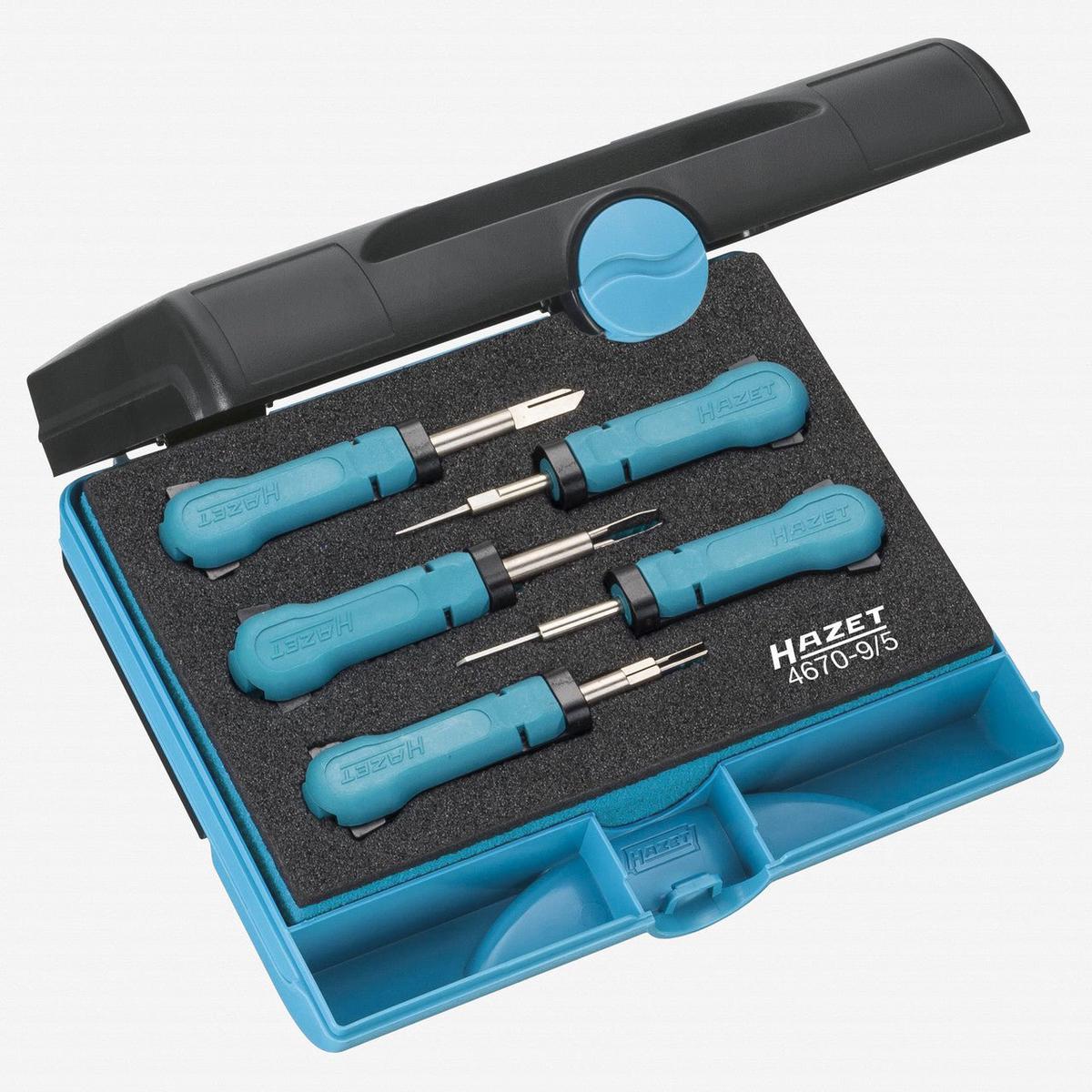 Hazet 4670-95 SYSTEM cable release tool assortment