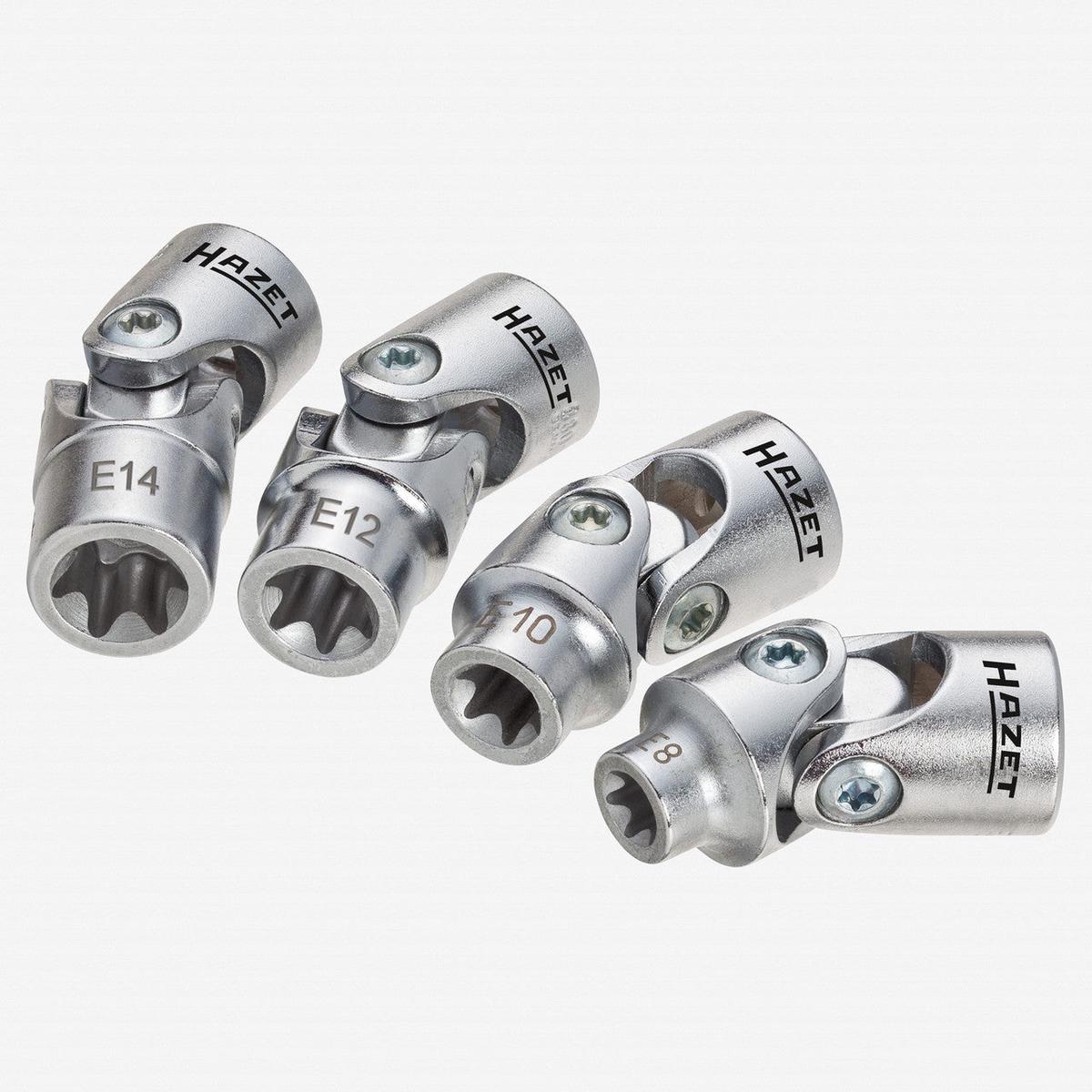 Hazet 880G-E4 External TORX Socket Set 38 Drive 4 Pieces