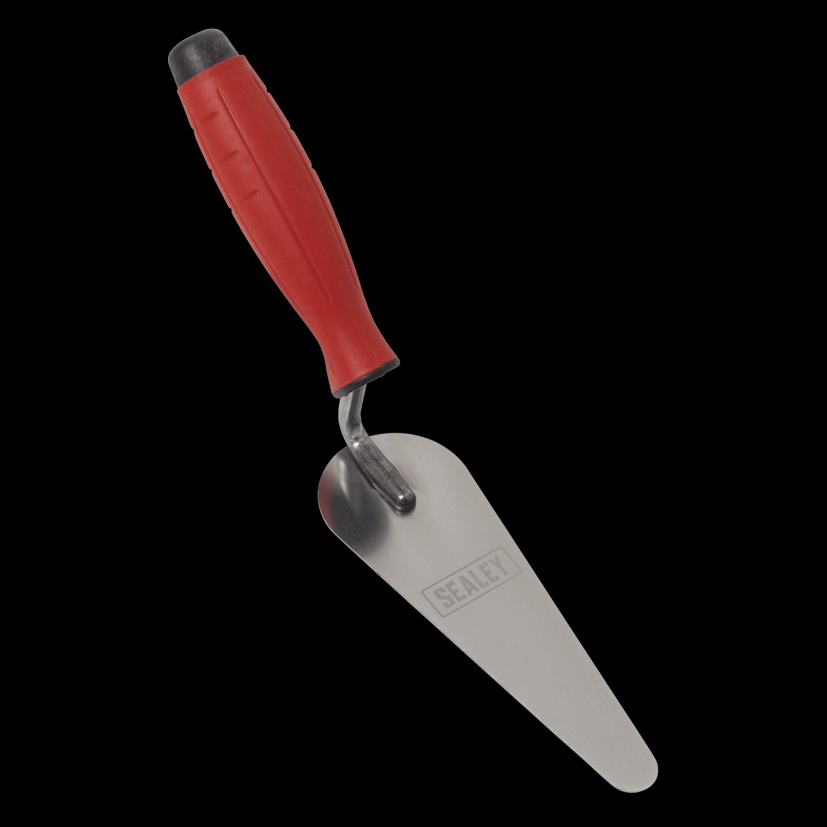 Sealey T1225 160mm Stainless Steel Narrow Gauging Trowel – Rubber Handle