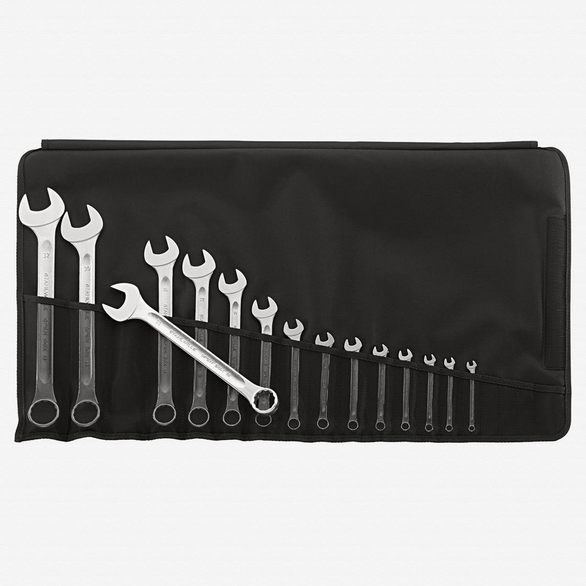 Stahlwille 1315 OPEN BOX Combination Spanner Set Metric 6-32mm 15 Pieces