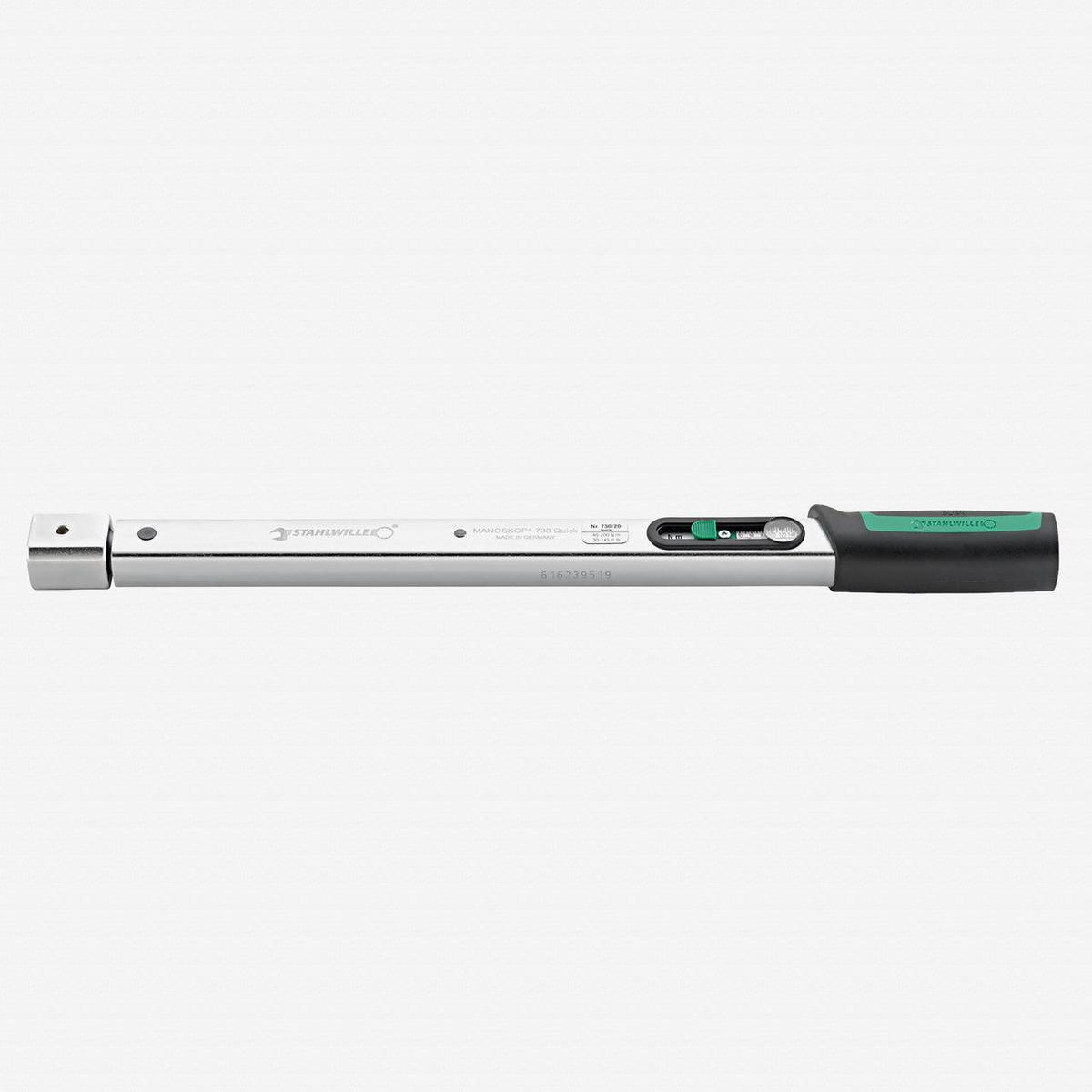 Stahlwille 730 Quick Basic Wrench Size a20 40-200 Nm 14×18 mm