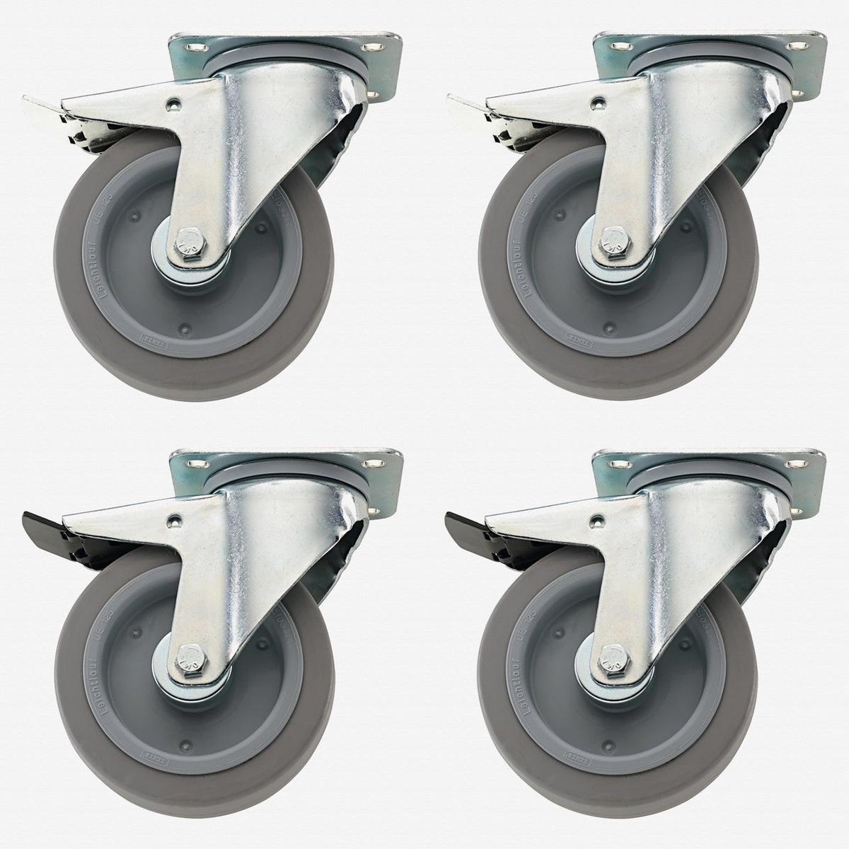 Stahlwille R 9598S Set of Wheels For Trolleys 125 mm diameter