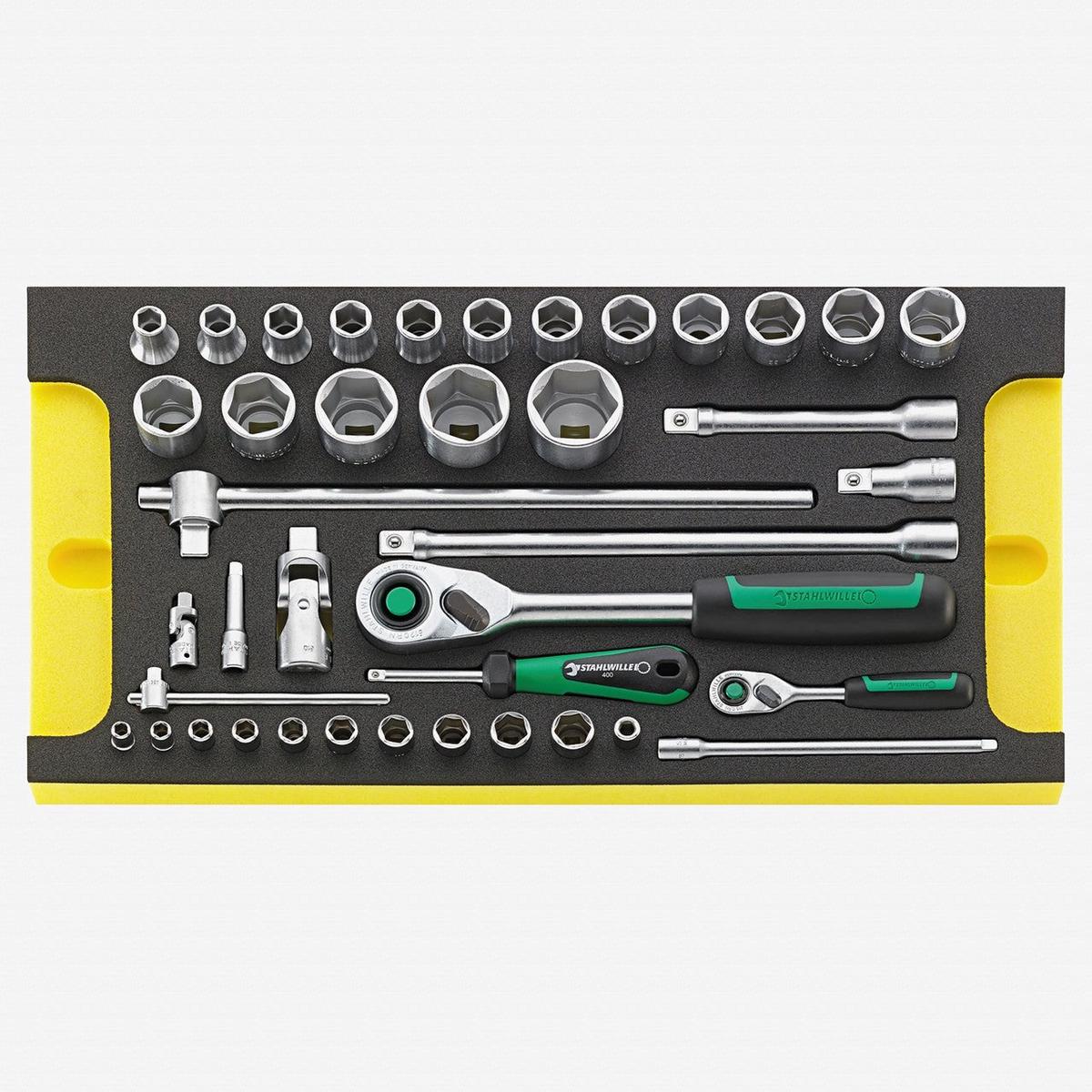 Stahlwille TCS WT 40522713 14 and 12 Metric Socket Set in TCS Inlay 40 Pieces