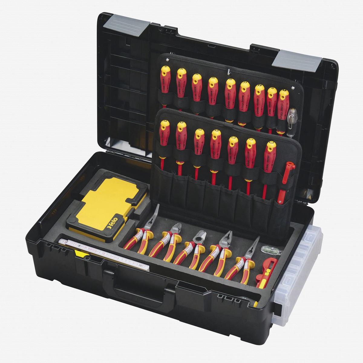 Felo VDE Insulated Ergonic E-Slim Tool Set in XL-Boxx 78 Pieces