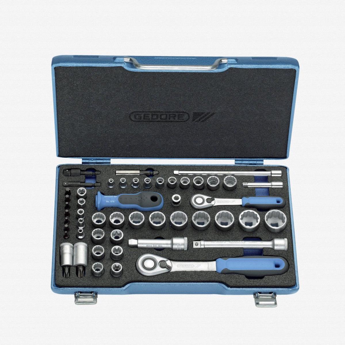 Gedore D 30 T U-20 Socket set 38 14 50 pcs