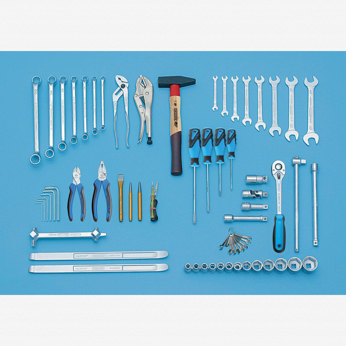 Gedore S 1151 Tool assortment 68 pcs MM