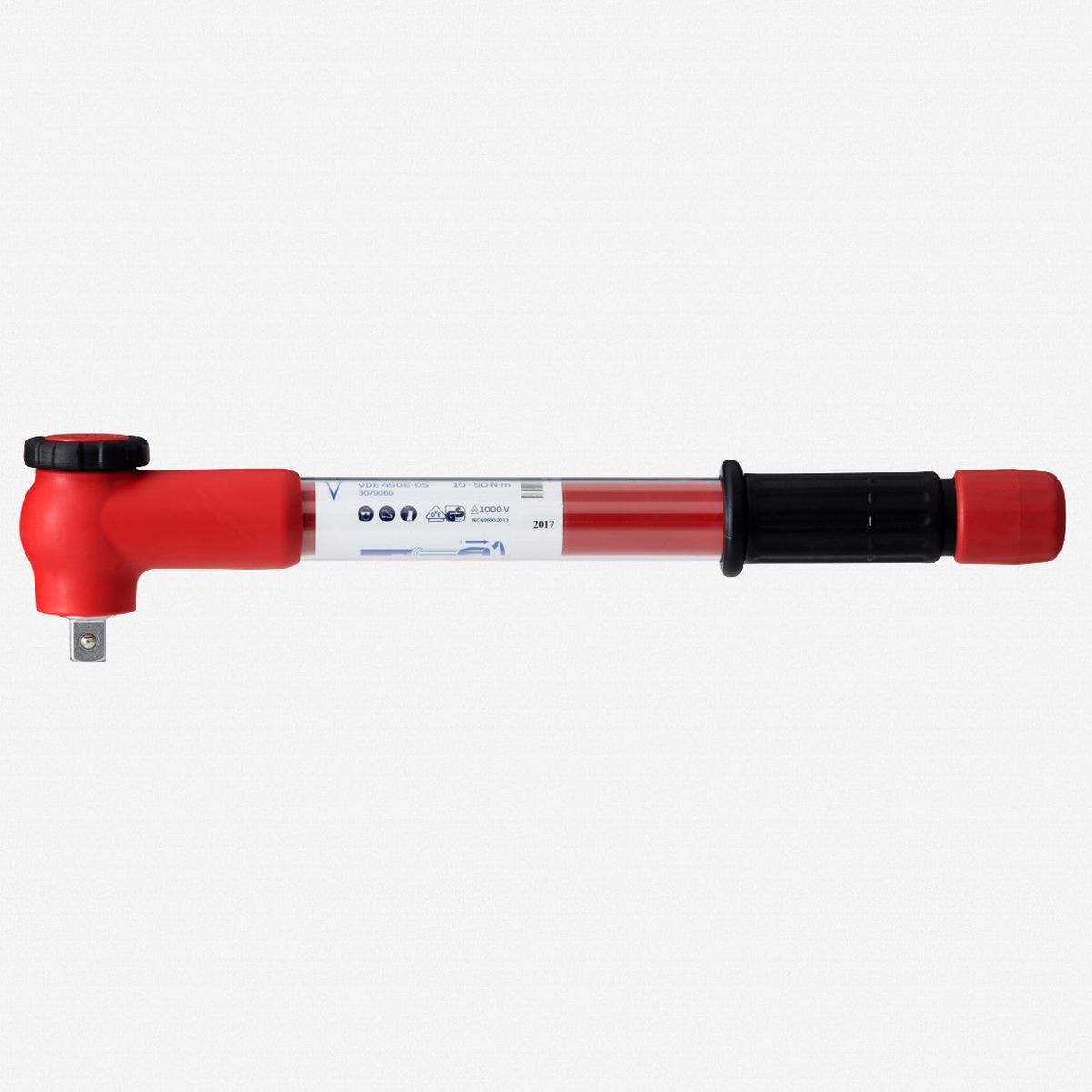 Gedore VDE 4508-05 Torque Wrench 12 Drive 10-50 Nm