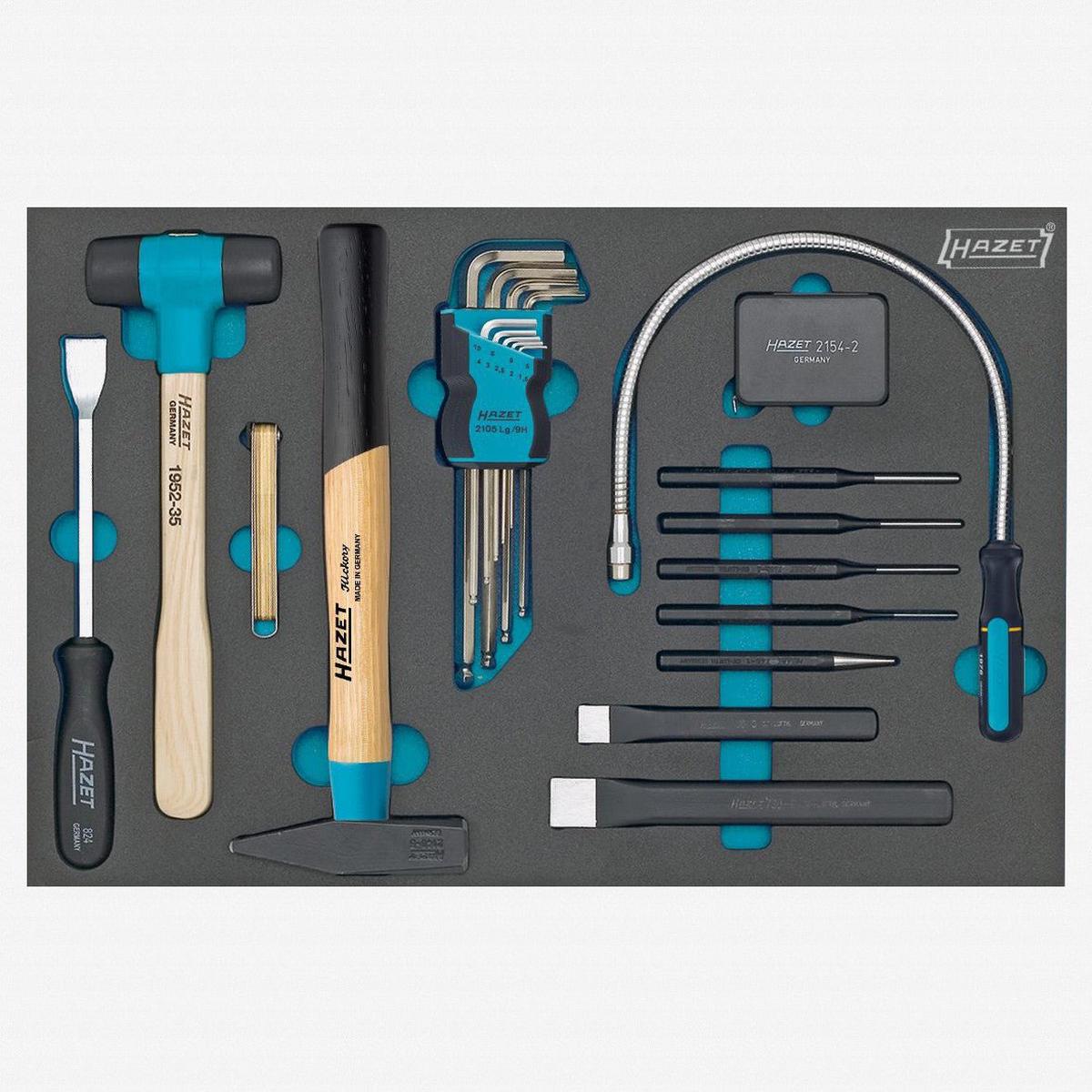 Hazet 163-6022 Mechanics Tool Set 22 Pieces