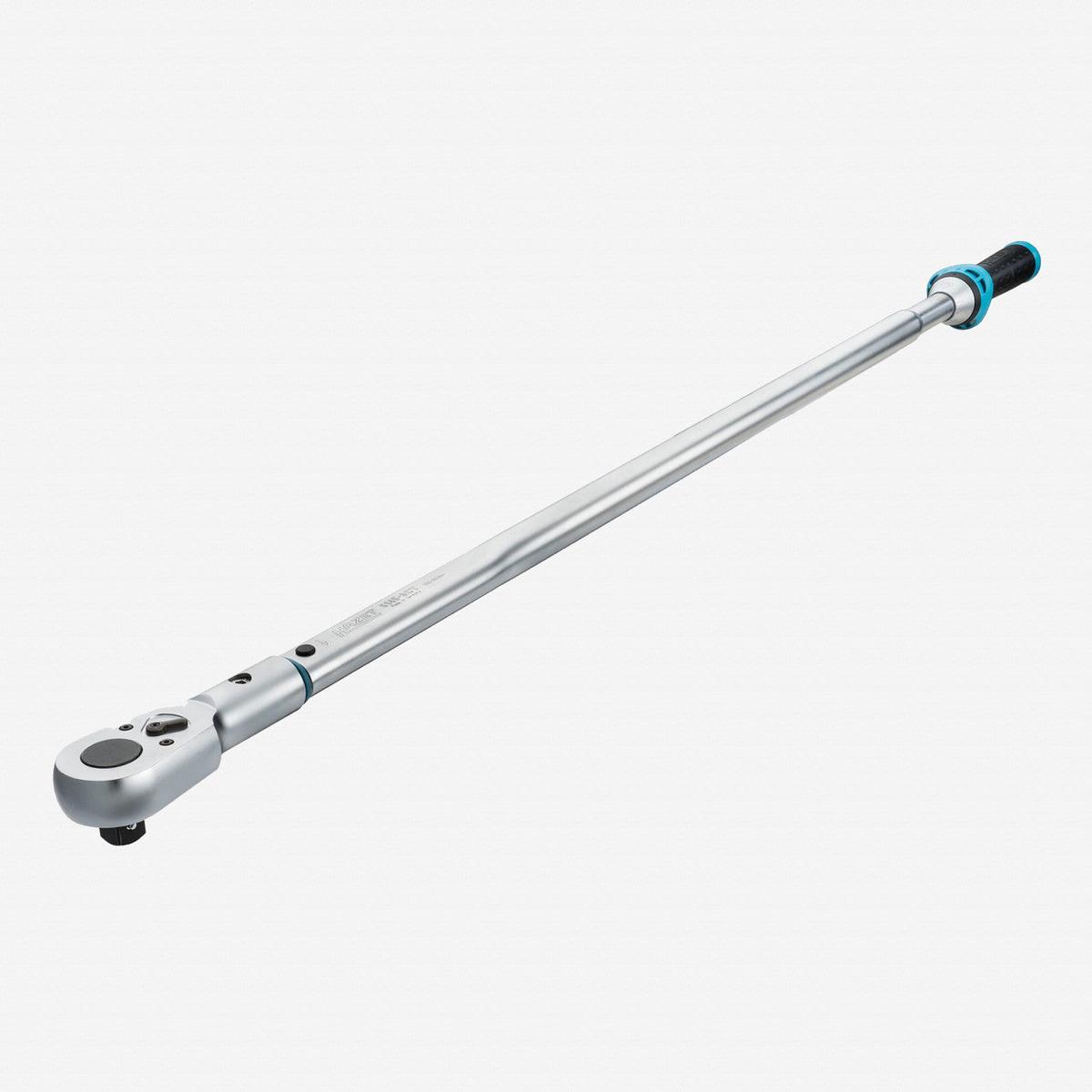 Hazet 5145-3CT Torque Wrench with Reversible Ratchet 34 Drive 300 – 800 Nm