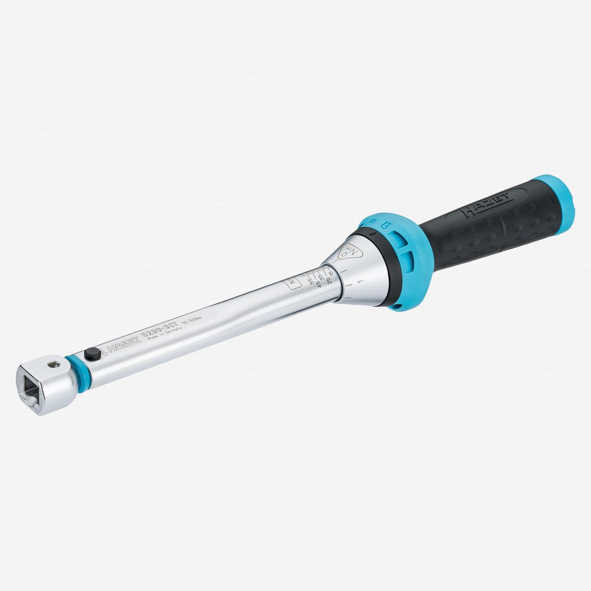 Hazet 5290-3CT Torque Wrench with 9 x 12mm Insert 10 – 60 Nm
