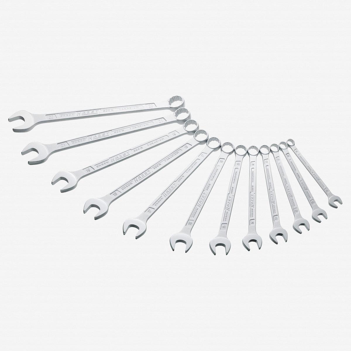 Hazet 600N12N 12 Point Combination wrench set 12 pc metric set