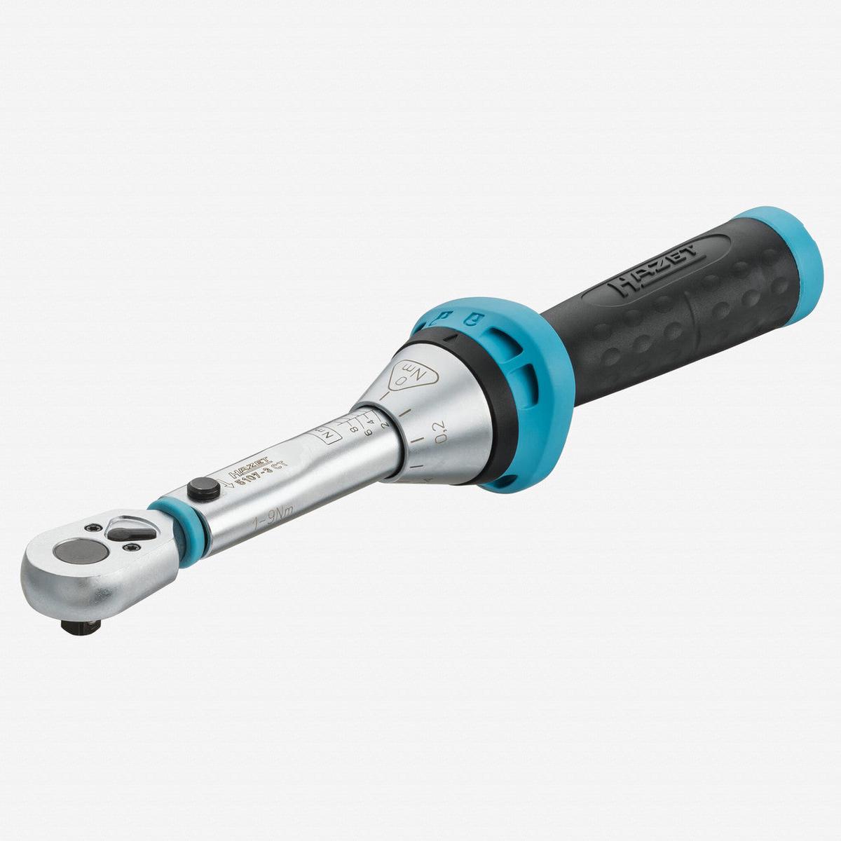 Hazet HZ5107-3CT Torque Wrench 1 – 9 Nm 14 Drive