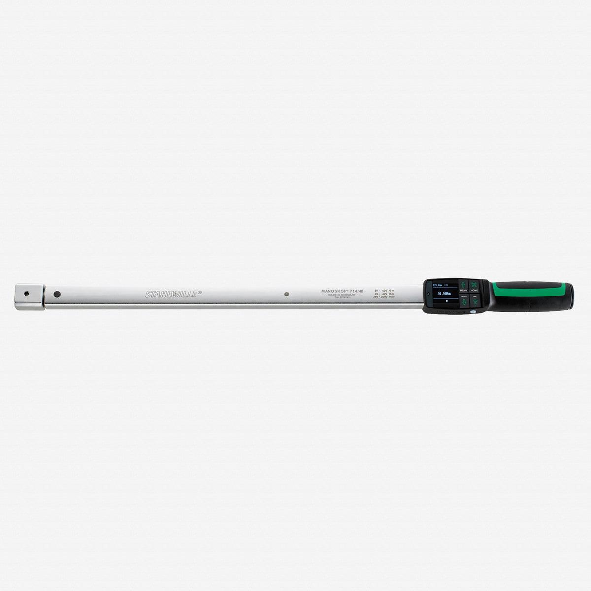 Stahlwille 714 MANOSKOP Tightening Angle Torque Wrench Size 40 40-400 Nm 14×18 mm