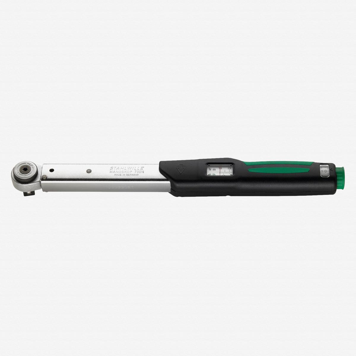 Stahlwille 730NR Service MANOSKOP Torque Wrench Size 5 FK 10-50 Nm