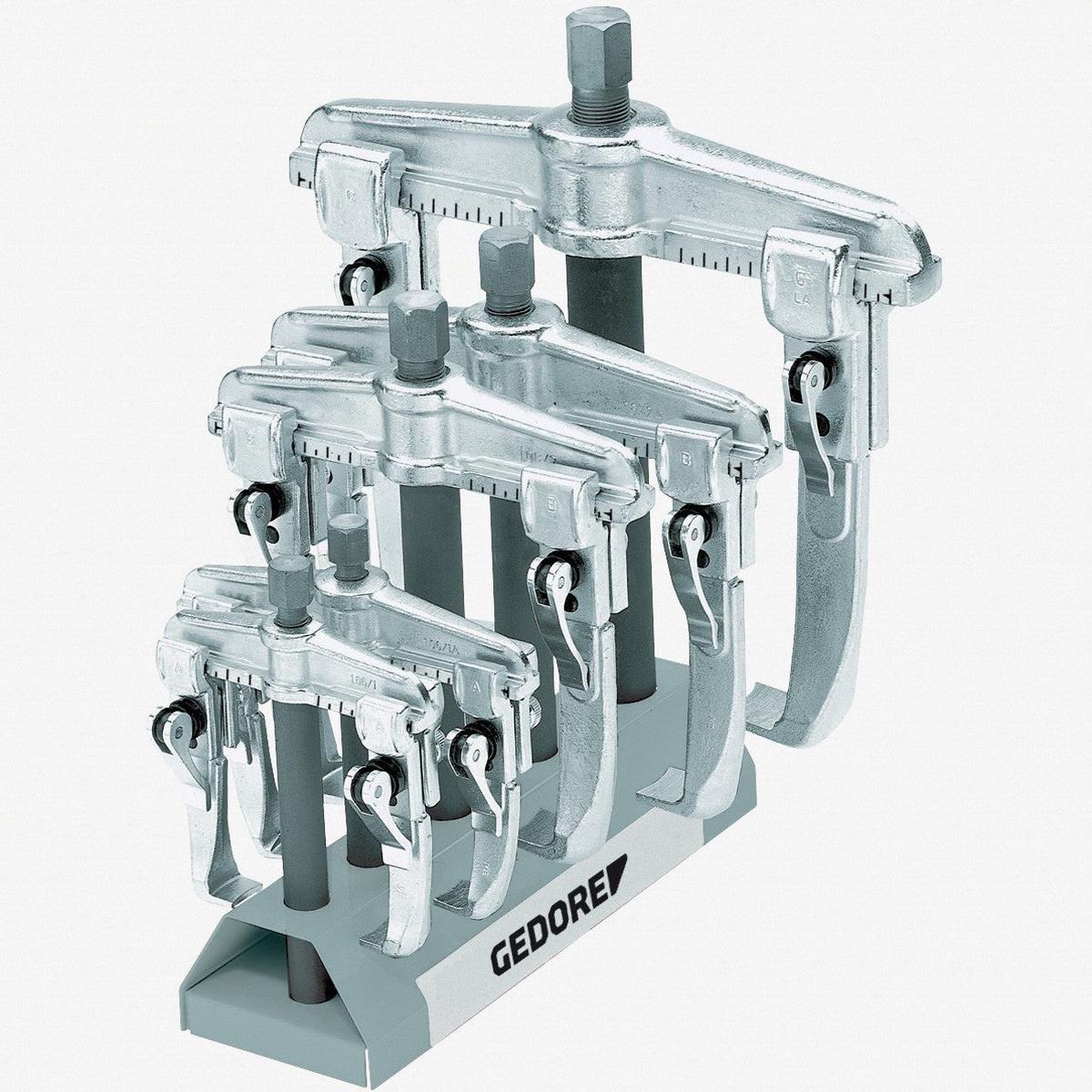Gedore 106ST-E Puller set with display stand 1061-E-1063-E