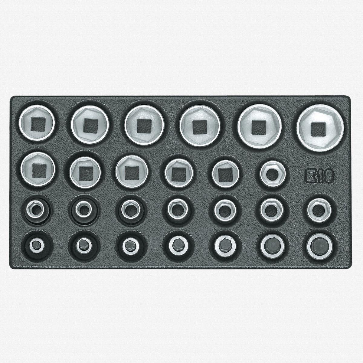 Gedore 1500 ES-19 12 Sockets in 13 ES Tool Module 10 – 32 mm 26 Pieces