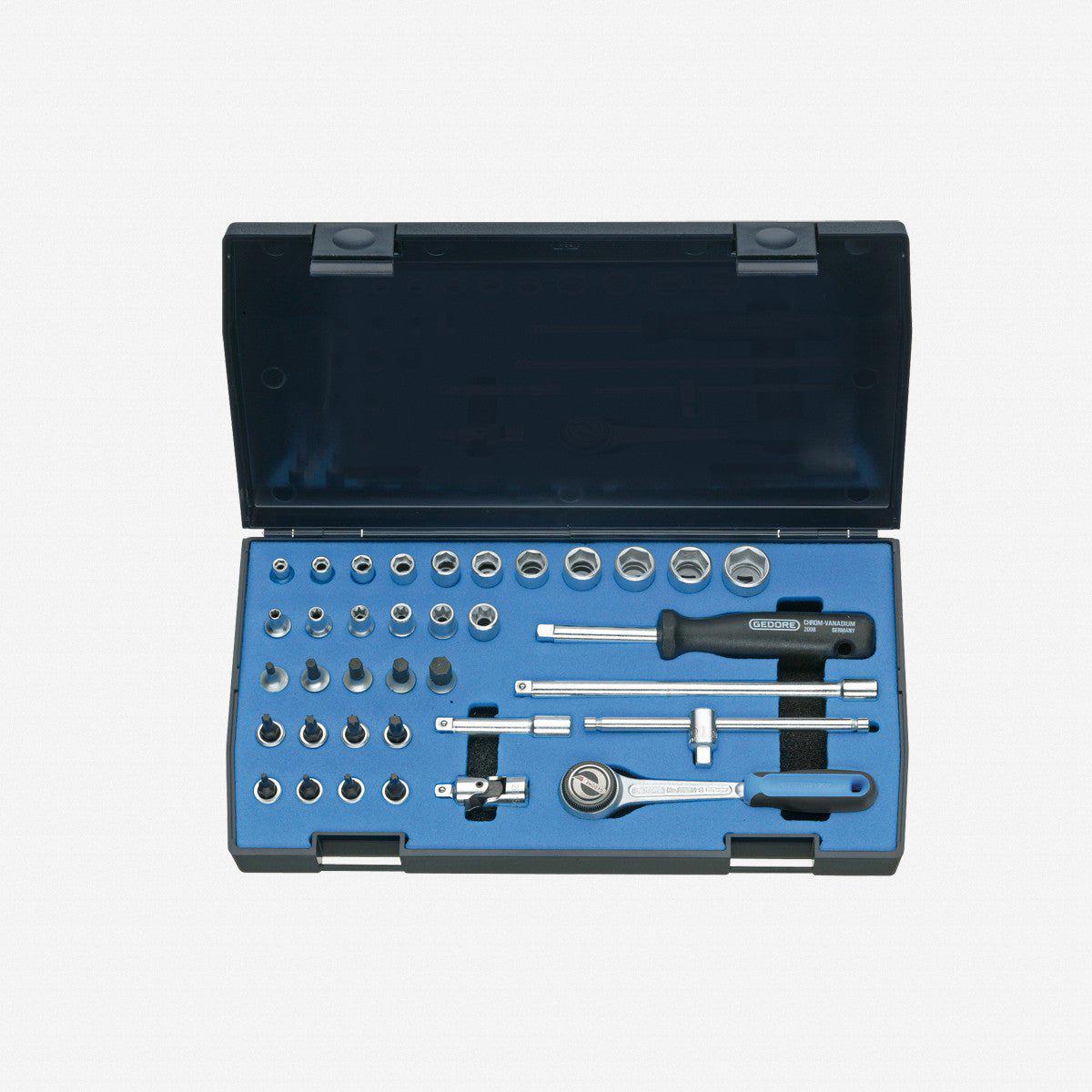 Gedore 20 ITU-3 Socket set 14 36 pcs hex IN-TX-ITX