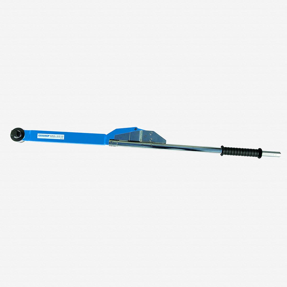 Gedore 8801-02 Push-through Ratcheting Torque Wrench 34 Drive 200 – 800 Nm