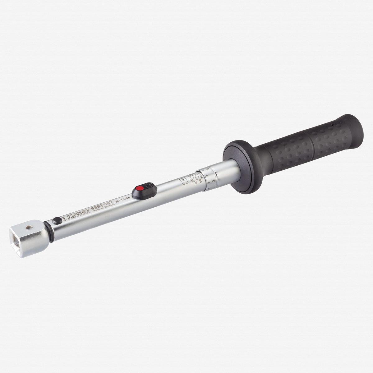 Hazet 6291-1CTCAL Torque wrench DAkkS 14×18 20-120 Nm