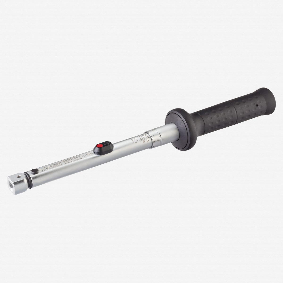 Hazet 6291-2CT Torque wrench 9×12 20-120 Nm