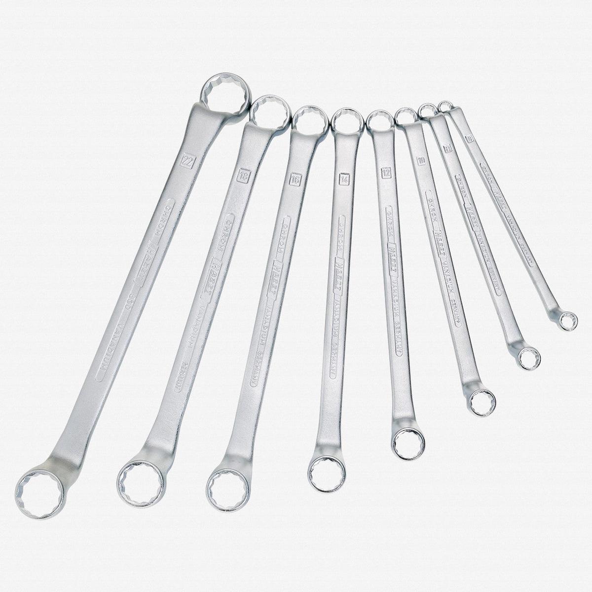 Hazet 63012 Double Offset Metric Box-end Wrench Set 12 Pieces
