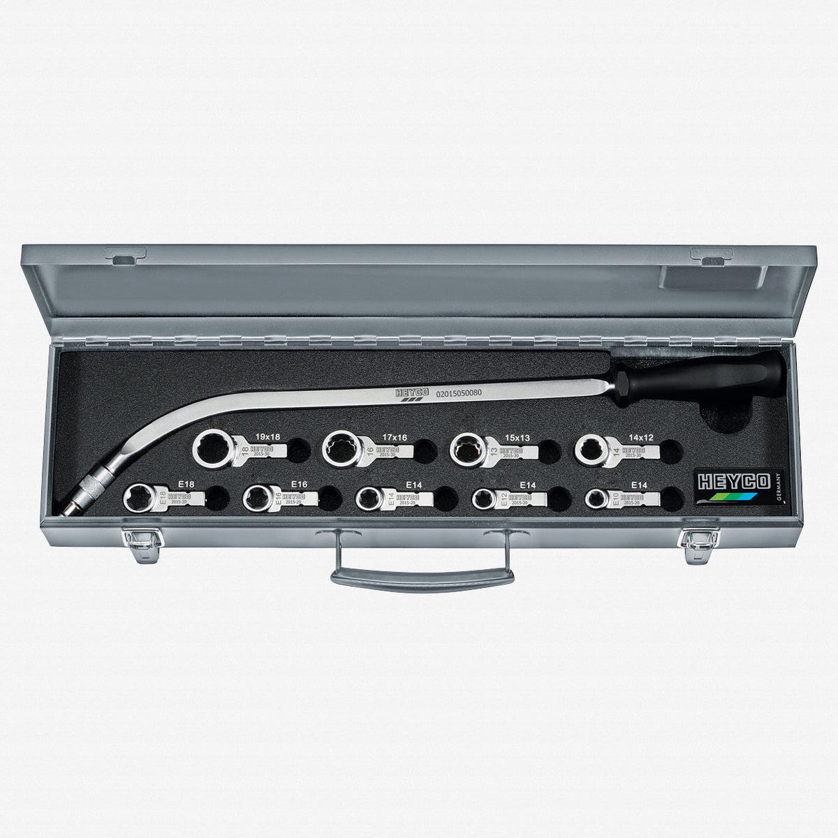 Heyco Universal V-Belt and Cam Belt Wrench Set 10 Pieces