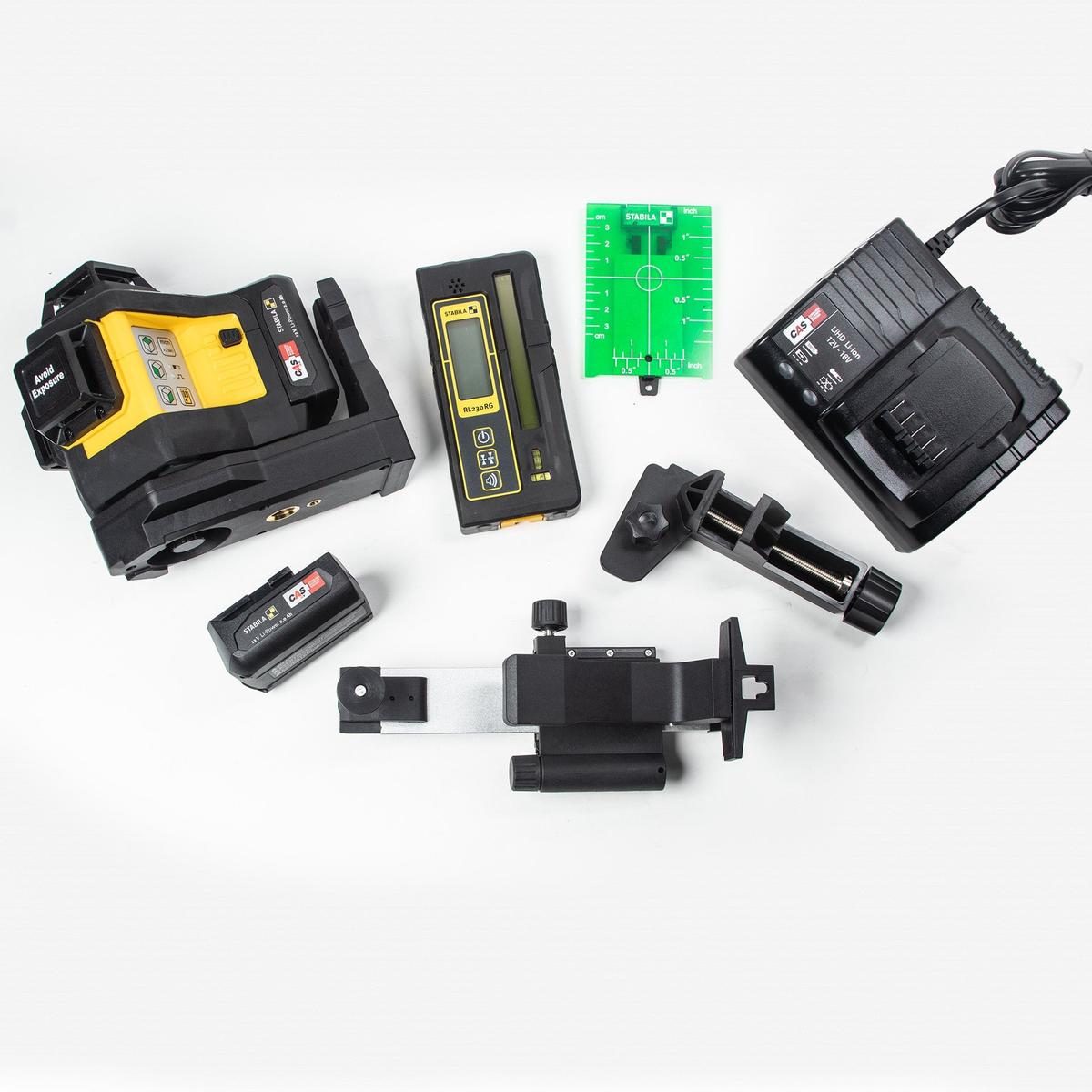 Stabila LA G REC230RG Multi-Line Laser Line Receiver Kit