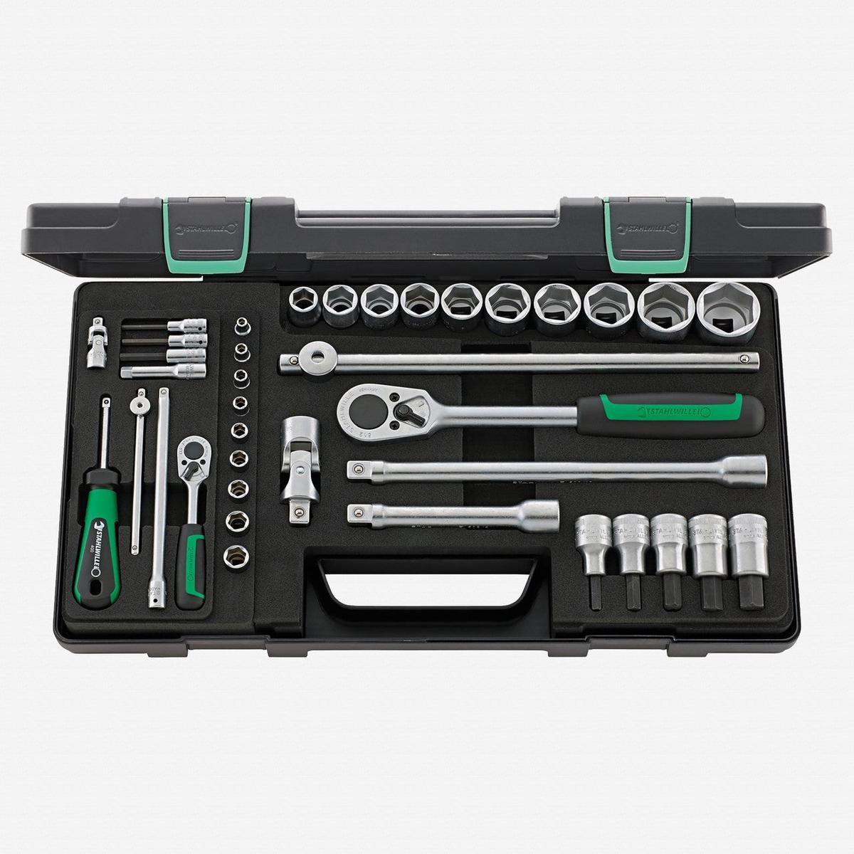 Stahlwille 40522711 Socket Set 14 12 Drive Metric 38 Pieces