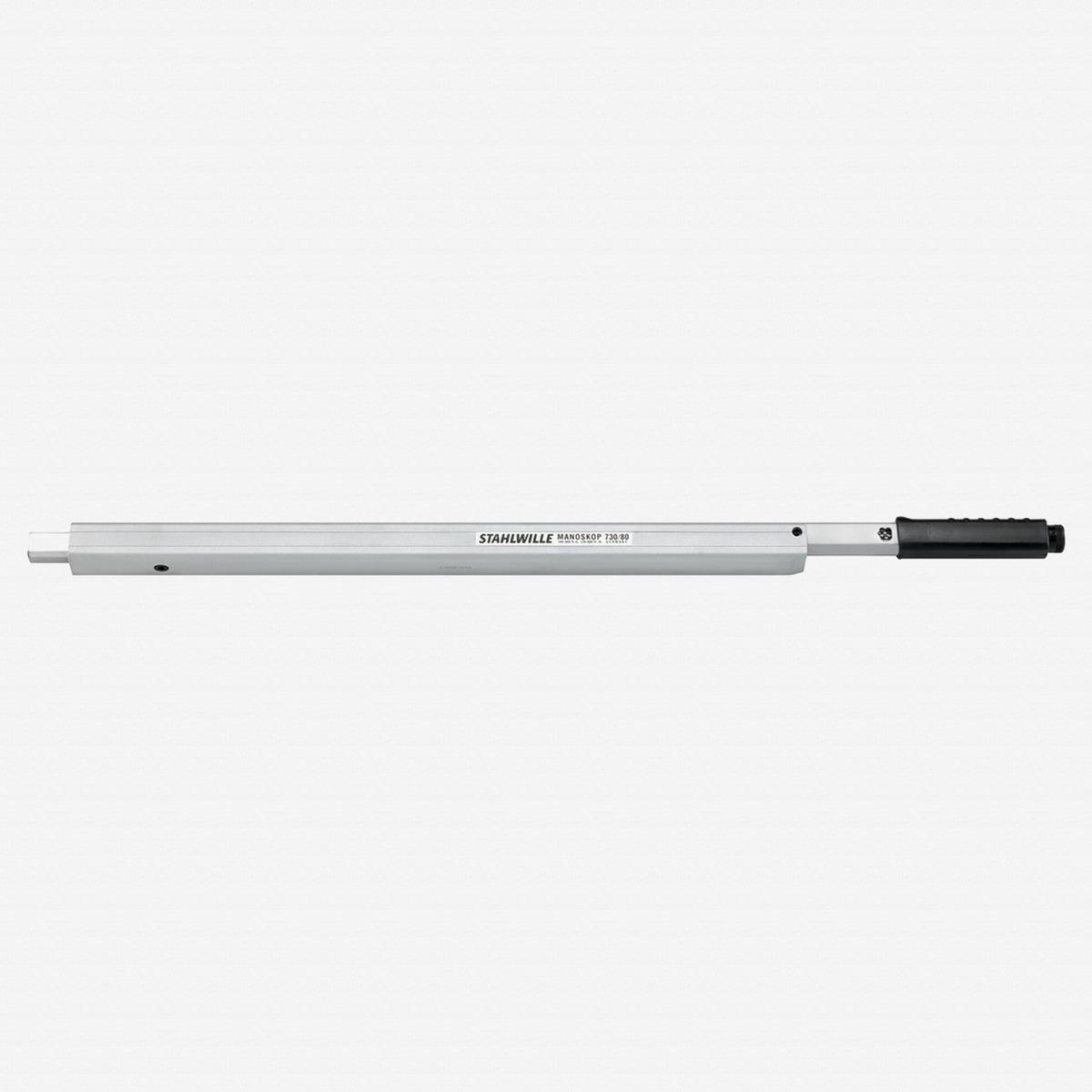 Stahlwille 73080 Service MANOSKOP Torque Wrench with Mount for Shell Tools (245 x 28mm) 160-800 Nm