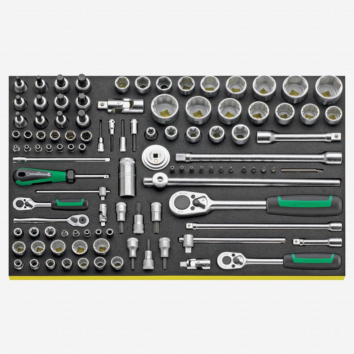 Stahlwille TCS 4045508919 14 38 12 Metric Socket Set in TCS Inlay