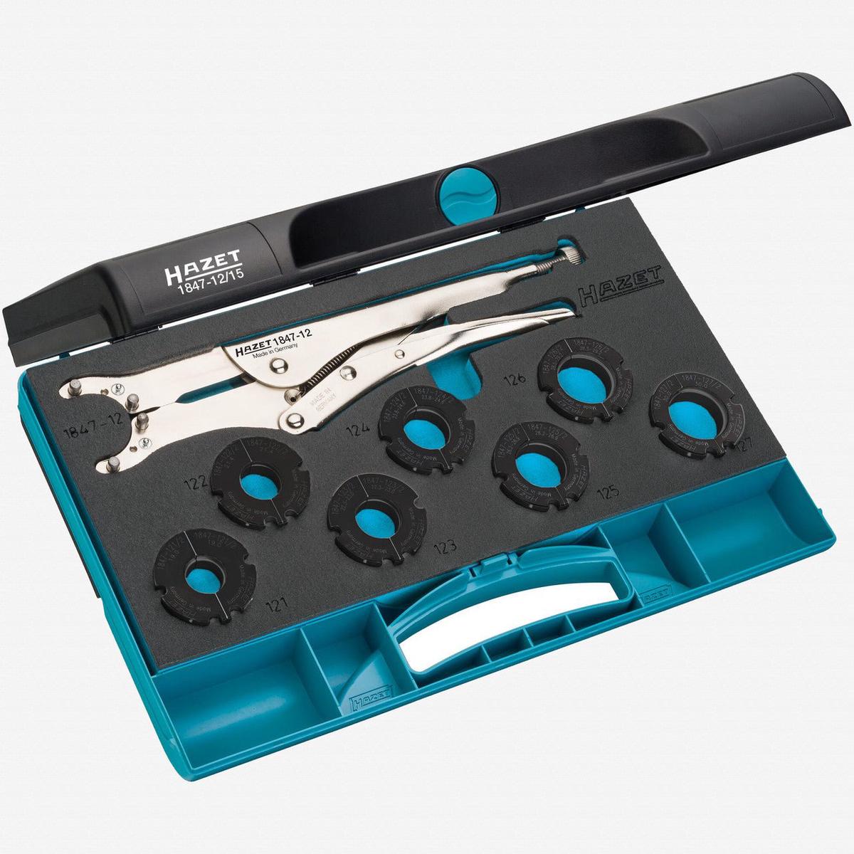Hazet 1847-1215 Driveshaft Circlip Pliers Set 15 Pieces
