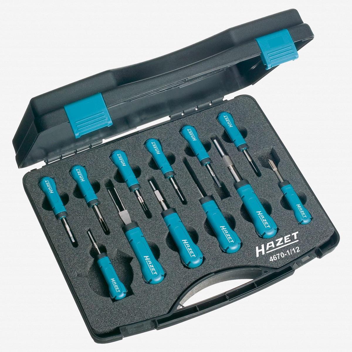 Hazet 4670-112 SYSTEM cable release tool assortment