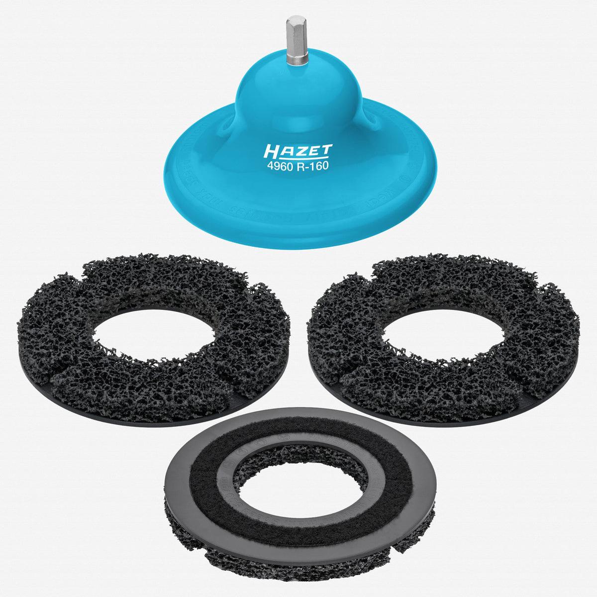 Hazet 4960R-1604 Wheel Hub Grinder 4 Pieces