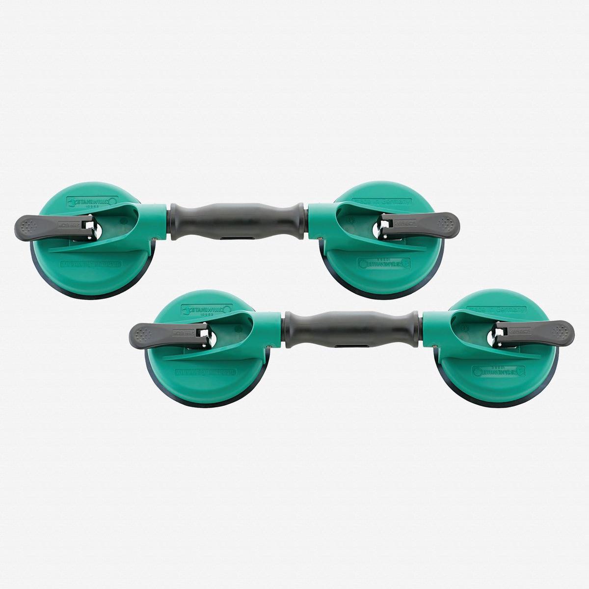 Stahlwille 10352 Two Double Suction Lifters for Automotive Glass